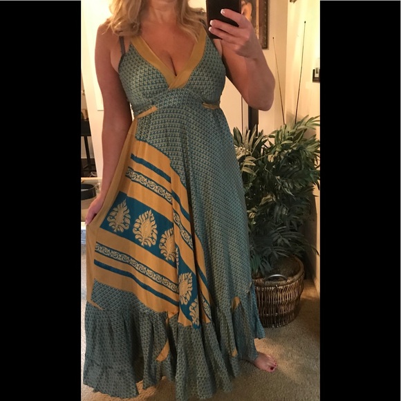 Dresses & Skirts - New, handmade Silk Maxi Sundress